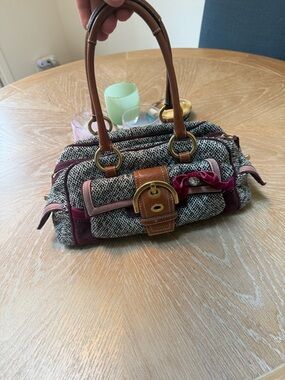 Coach Vintage Tweed SoHo satchel
